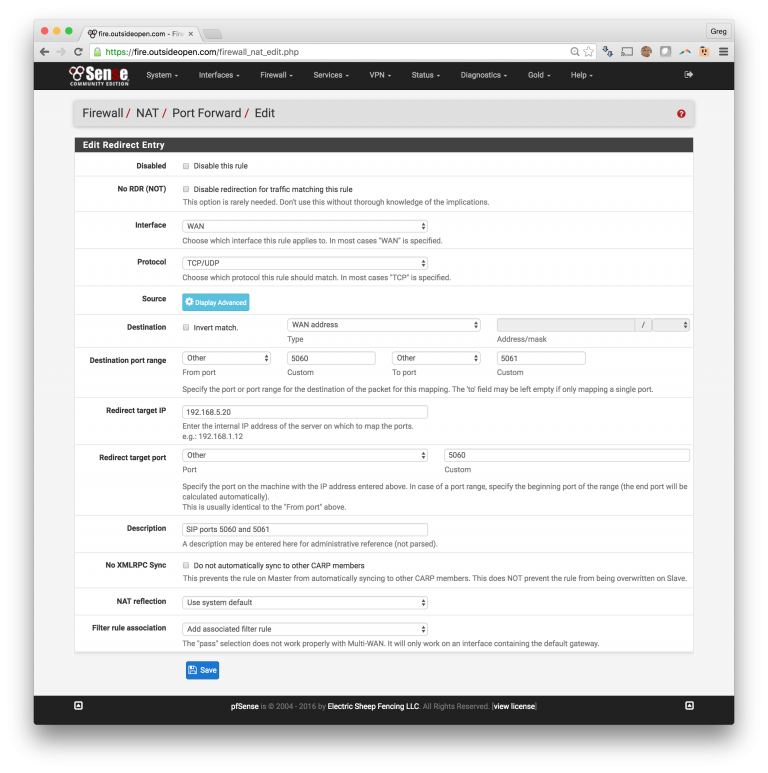 Pfsense приоритет voip трафика