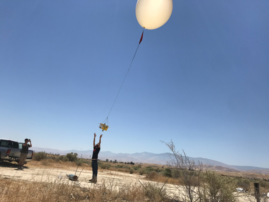 High Altitude Balloon Project - Outside Open